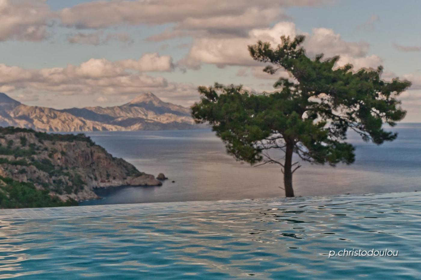 Lux View Villas Kyra Panagia Buitenkant foto
