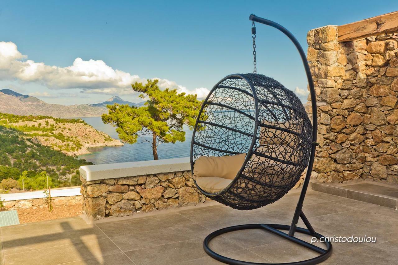 Lux View Villas Kyra Panagia Buitenkant foto
